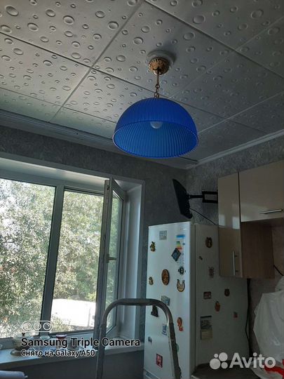 Светильник потолочный подвесной бу