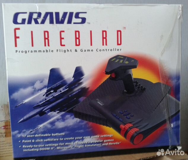 Джойстик ретро Gravis AT PS/2 Midi - doom II ready