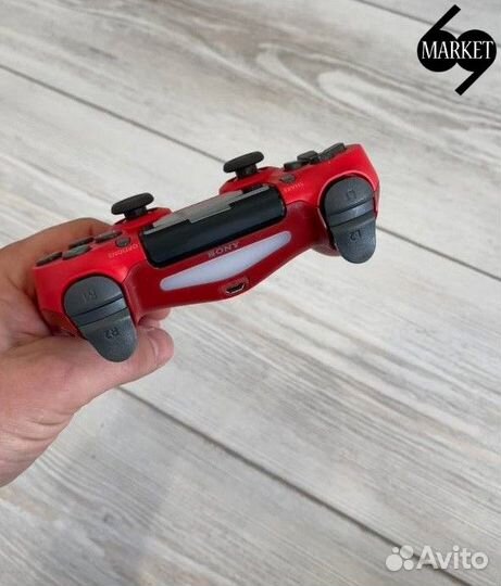 Джойстик Sony PS4 V2/ Геймпад / DualShock4 Красный