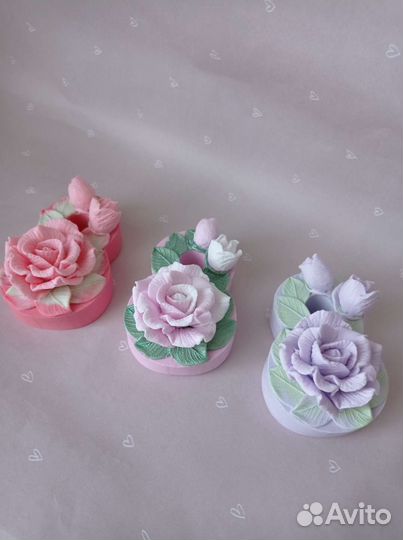 Мыло ручной работы на 8 марта