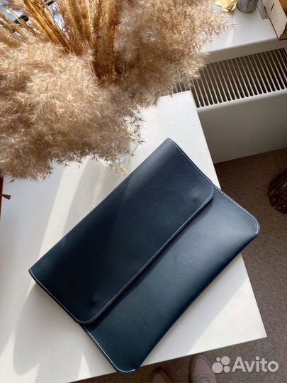 Папка для документов из кожи, чехол для macbook