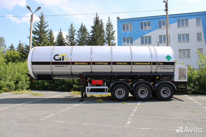 Полуприцеп газовоз GT7 ППЦТУ-24, 2023