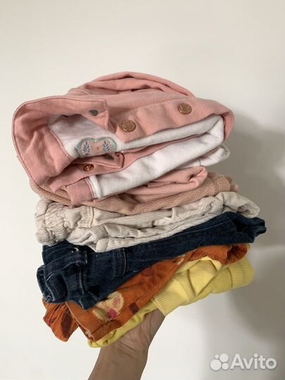 Пакет одежды для девочки 80-86