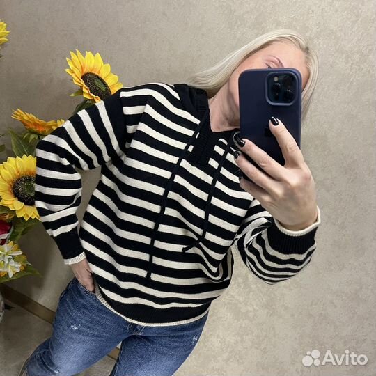 Кофта с капюшоном р:46-48