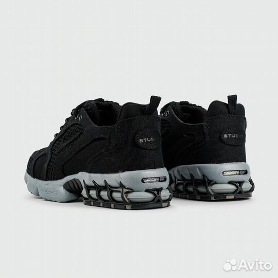 Nike Air Zoom Spiridon Cage 2 x Stussy Black Grey