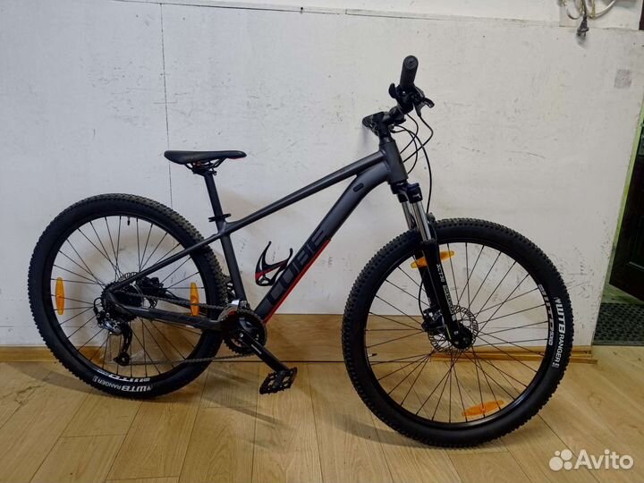 Велосипед Cube 2022 Aim EX grey n red 16