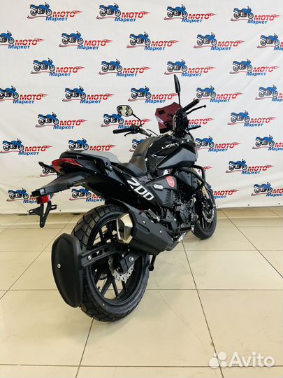 Мотоцикл lifan KPT 200 черный