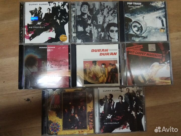 Аудио CD диски A-HA, Pet Shop Boys, Duran Duran