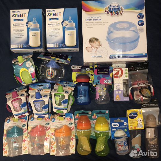 Бутылочки,поильники,непроливайки