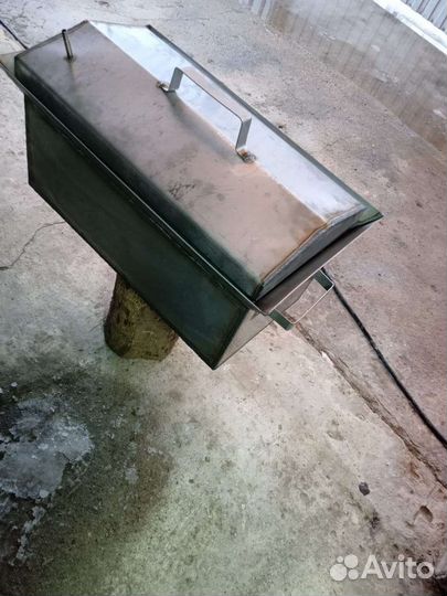 Коптилка высота 350мм., ширина 300мм., L500 мм