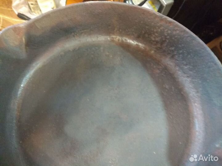 Сковороды чугун. СССР. раритет. 26,5 см глуб. 6см