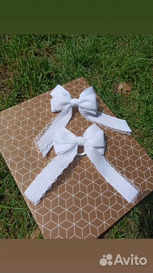 Резинки бантики для волос