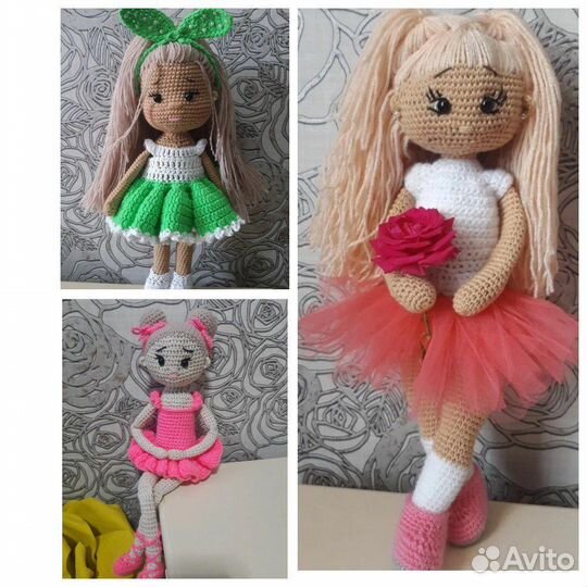 Кукла вящанная ручной работы