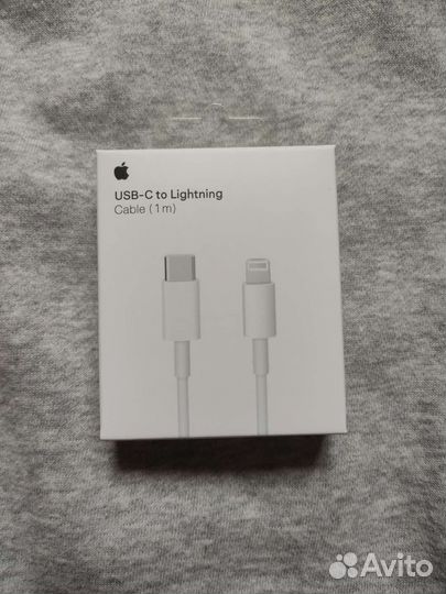Кабель Apple USB Type-C - Lightning Premium 1m