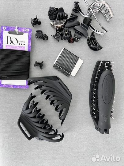 Расческа Olivia Garden, заколки, резинки