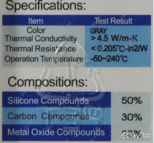 Термопаста titan TTG-G30015 Nano Grease, 1.5 гр