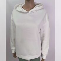 Толстовка утеплённая капюшон принт 42 размер