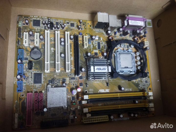 Материнская плата asus p5b socket lga 775