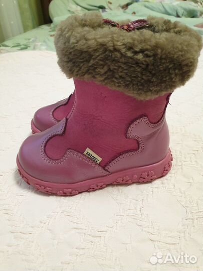 Сапоги зимние для девочки 22 размер
