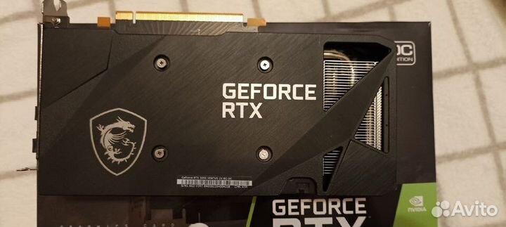MSI RTX 3050 ventus 2X OC 8Gb
