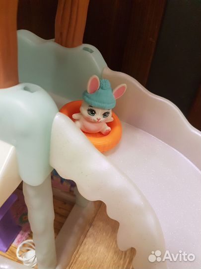 Кукла Enchantimals Биви Кролей и набор Шале в гора