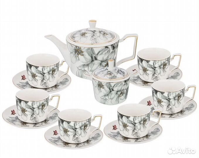 Чайный сервиз на 6 персон lefard новый