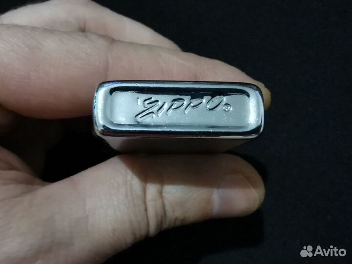 Зажигалка zippo slim оригинал 1972 г. в