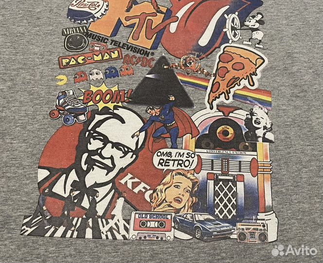 Футболка y2k винтаж mtv
