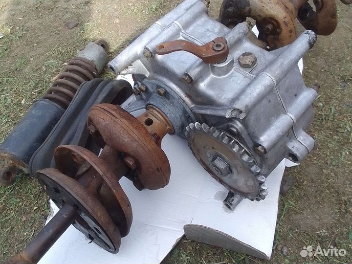 Редуктор на мотороллер муравей