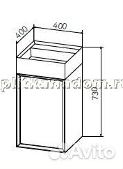 Astra-Form Фрейм Раковина 40 40х40