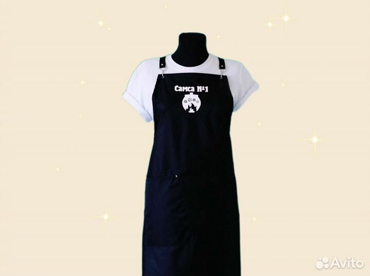 Фартук для кафе с логотипом