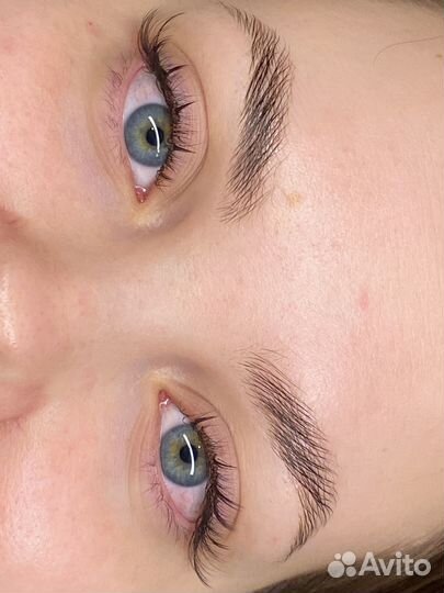 Наращивание ресниц модель