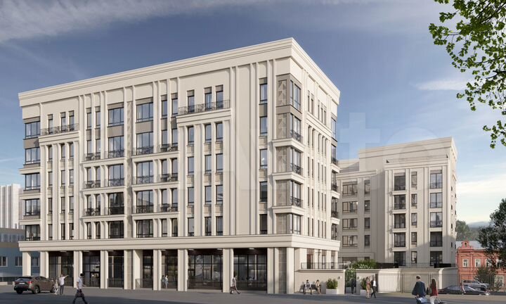 1-к. квартира, 117,2 м², 6/6 эт.