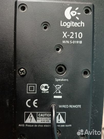 Компьютерные колонки Logitech x-210