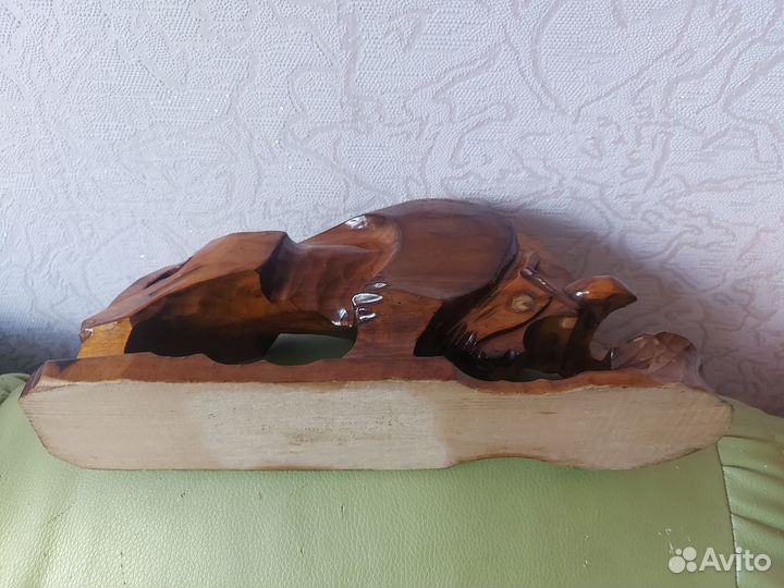 Фигура Бык. Дерево