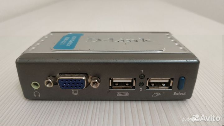 D-Link KVM-221 2-портовый KVM-переключатель