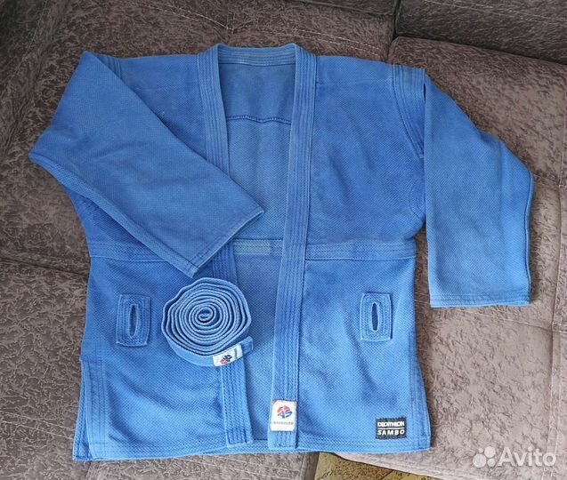 Куртка самбовка красная и синяя