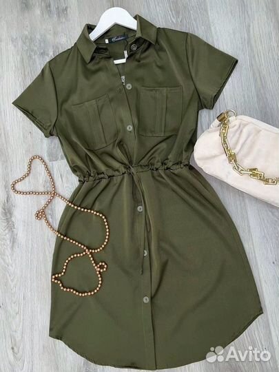Платье рубашка