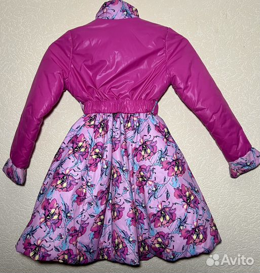 Демисезонное пальто 128-134