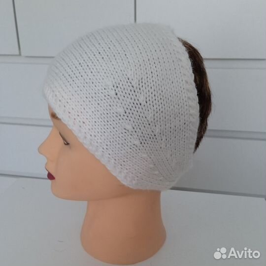 Вязаная повязка на голову