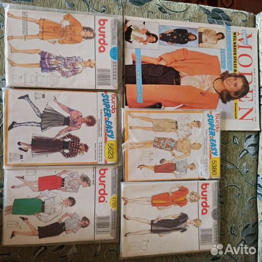 Журналы мод 1972- 1998 г