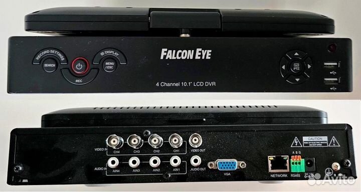 Видеонаблюдение Falcon Eye FE-1004L с 4 камерами