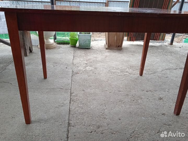 Стол обеденный раздвижной большой бу