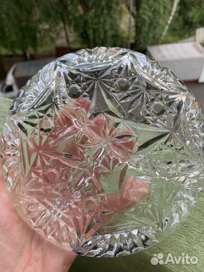 Менажница хрусталь Богемия