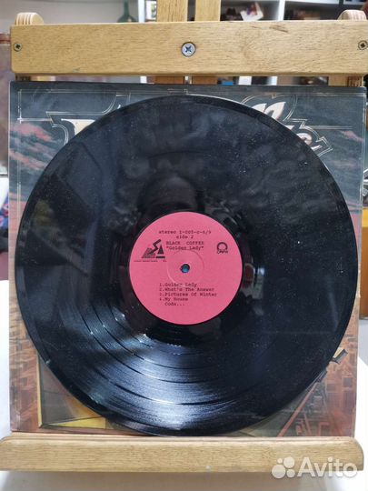 Виниловая пластинка Black Coffee Golden Lady (Ч)