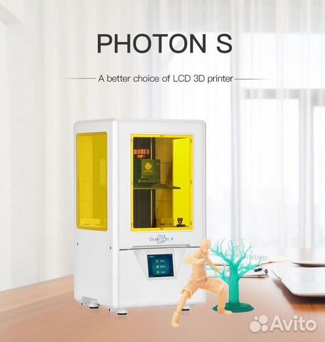 3D принтер anycubic Photon-S с допами