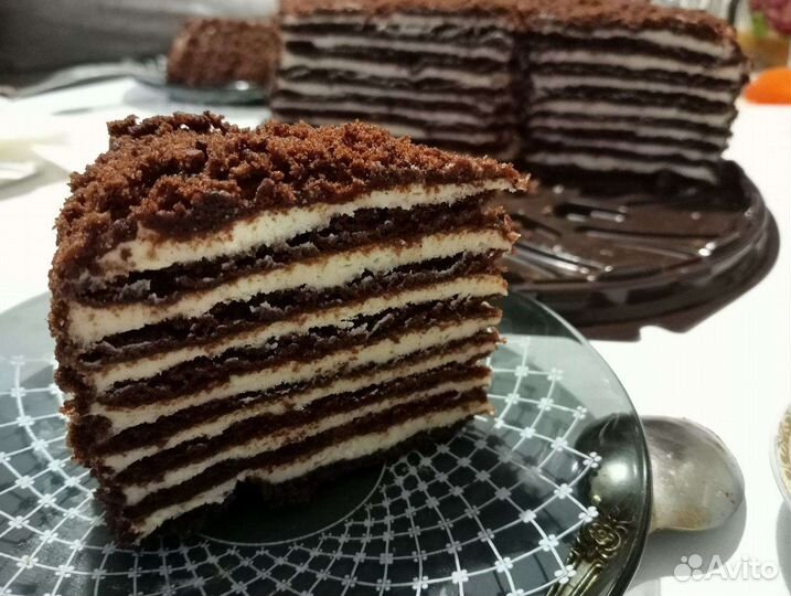 Домашние торты медовый, спартак, наполеон