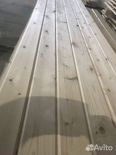 Имитация бруса Внутренняя отделка 14х96х6000, ав