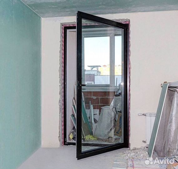 Алюминиевые окна двери витражи