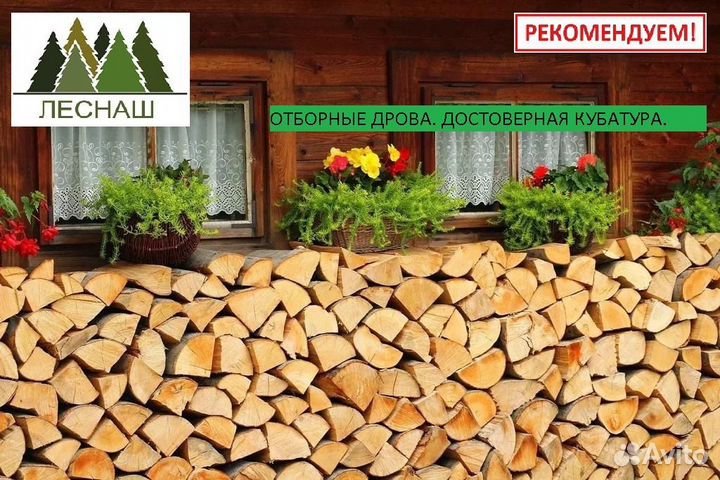 Дрова (береза, дуб, осина, ольха, елка)